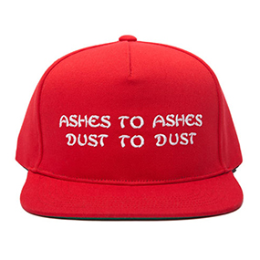 Ashes To Ashes DustTo Dust Snapback RED
