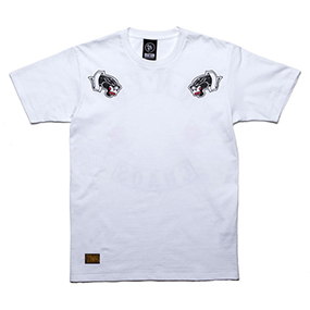 Sucktatoo PantherO.M.F.G T-Shirt WHITE 