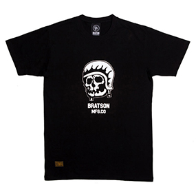 MFG.CO Sucktatoo SkullT-Shirt BLACK