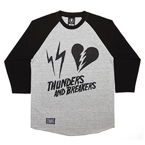 Thunders and BreakersRaglan Shirt GREY BODY