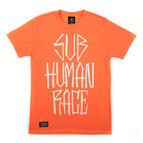 Sub Human RaceT-Shirt ORANGE