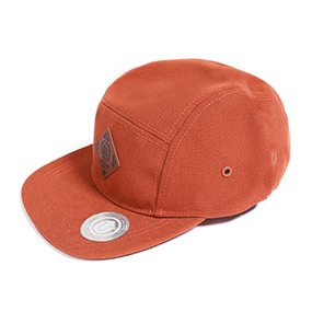 On Fire 5 Panel Cap BROWN