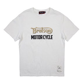 BRATSON MC T-Shirt OFFWHITE
